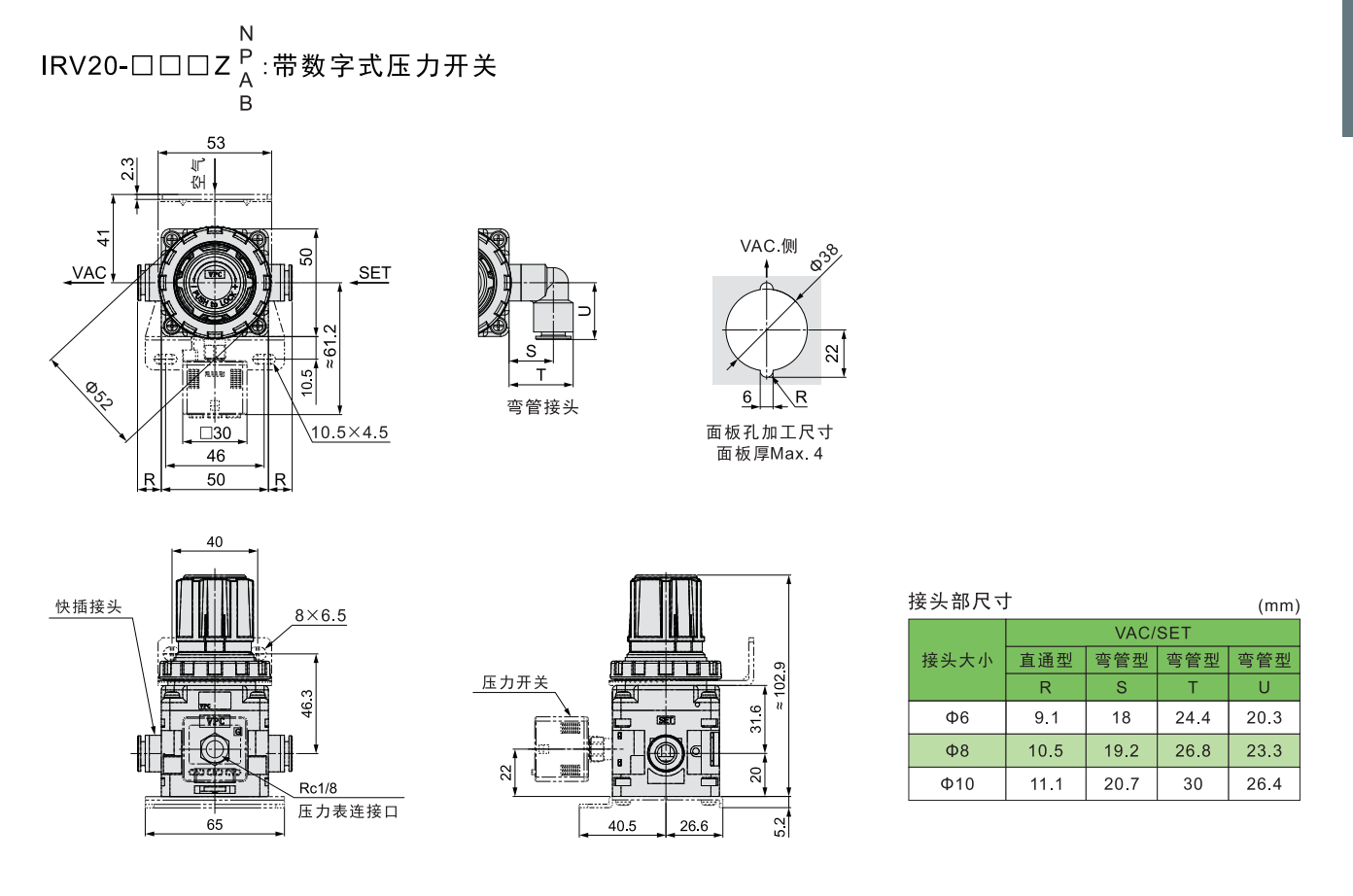 4 IRV-规格