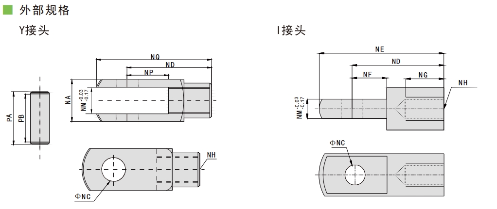 y型接头