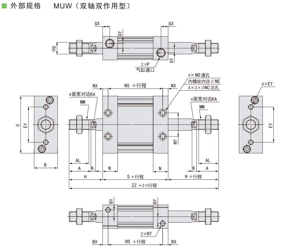 muw气缸